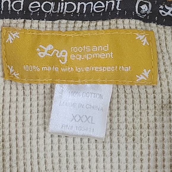 Lifted Research Group LRG Vintage Camo hoodie yellow Size XXXL Y2K - Picture 6 of 9